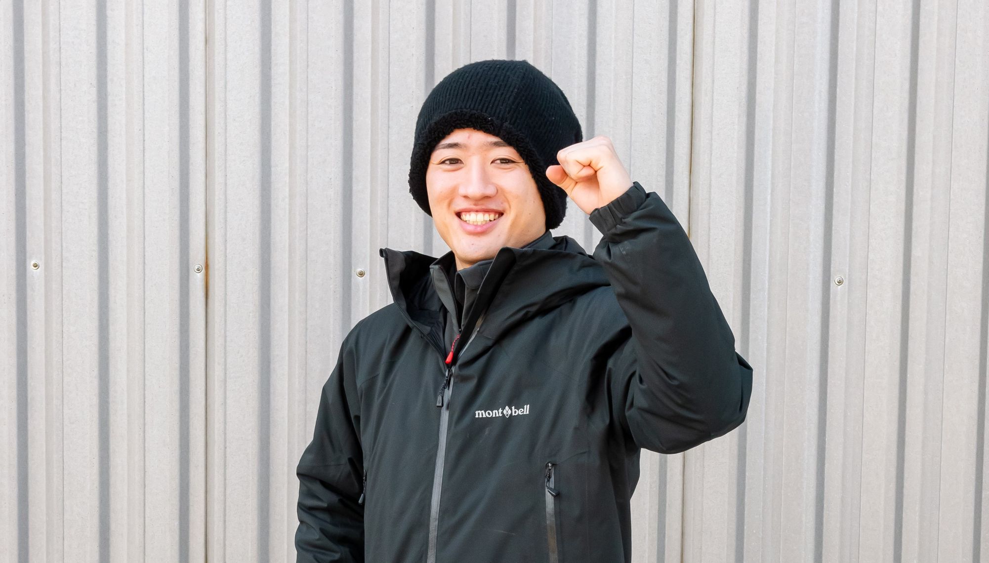笑顔で写る冷蔵課の蔵担当Ｍさん
